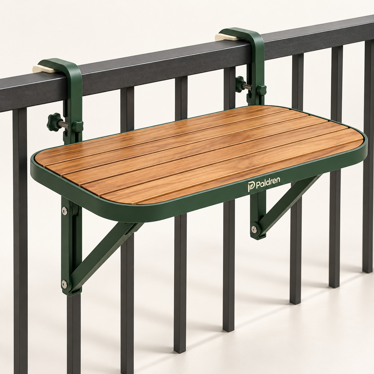 Paldren RailNest Balcony Railing Table